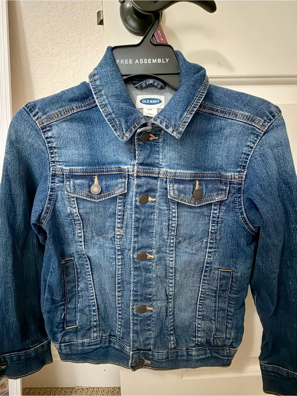 Old Navy girls kids Blue Denim Jacket